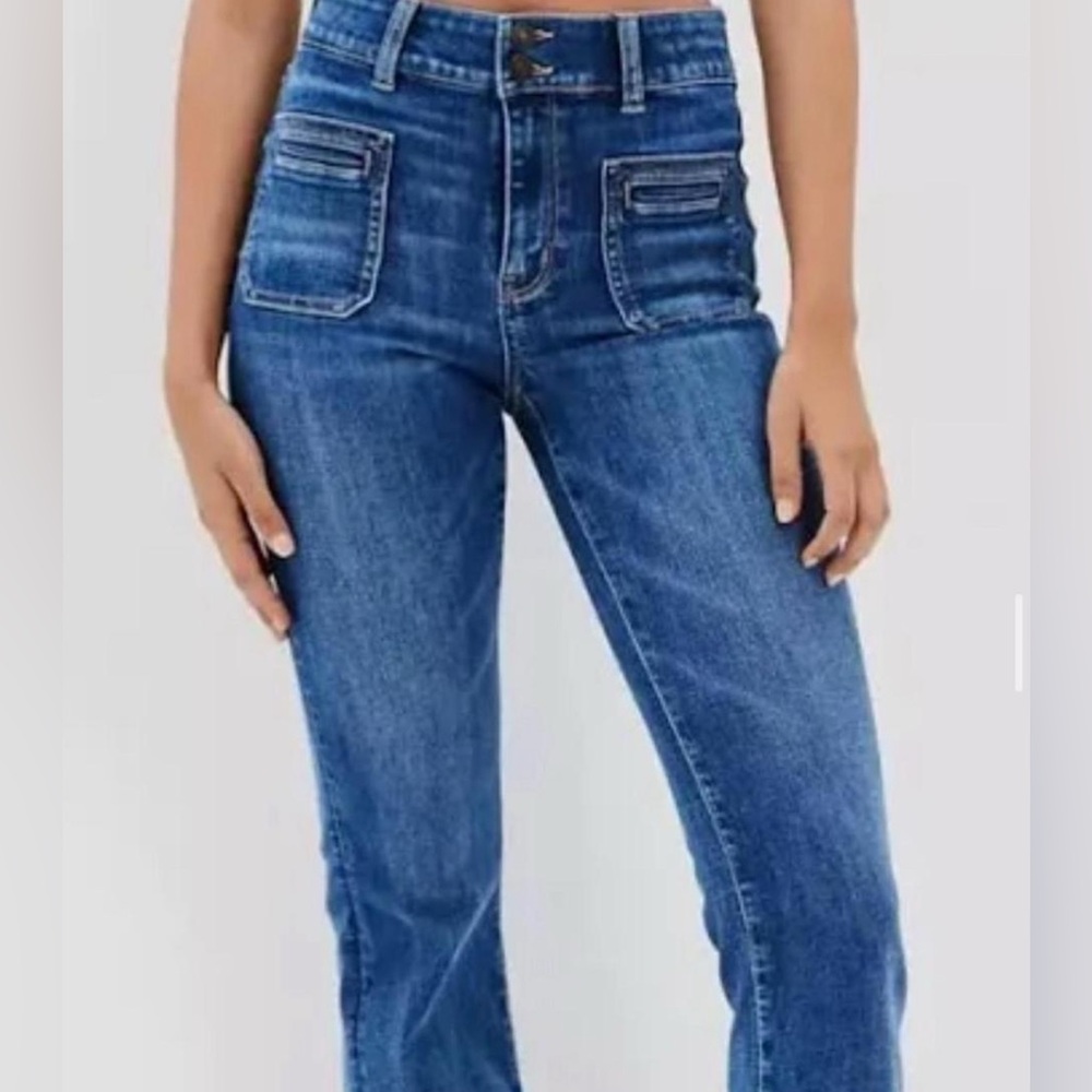 American Eagle Outfitters High Rise Blue Jeans